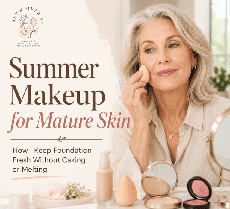 Summer Makeup for Mature Skin: How I Keep Foundation Fresh Without Caking or Melting